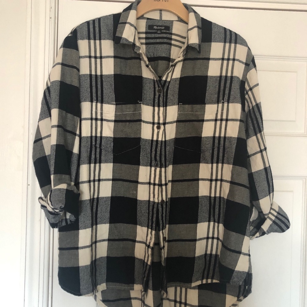 Madewell flannel shirt